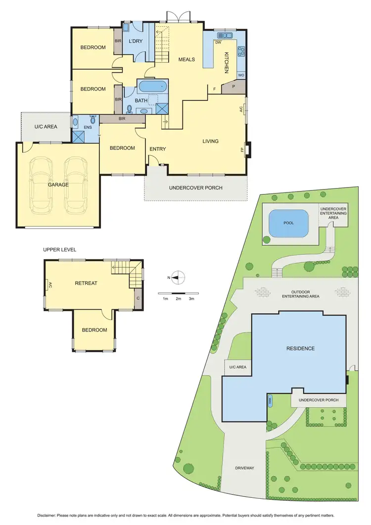 Floorplan of Homely house listing, 4 Dunstan Drive, Hurstbridge VIC 3099
