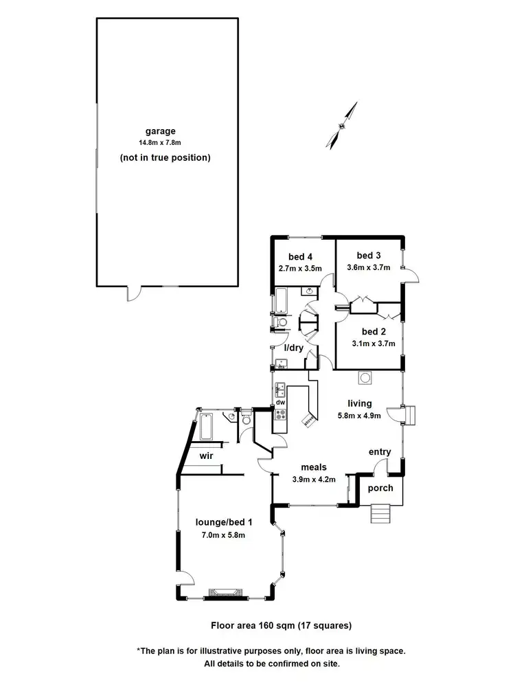 Floorplan of Homely house listing, 1010 Little Yarra Road, Three Bridges VIC 3797
