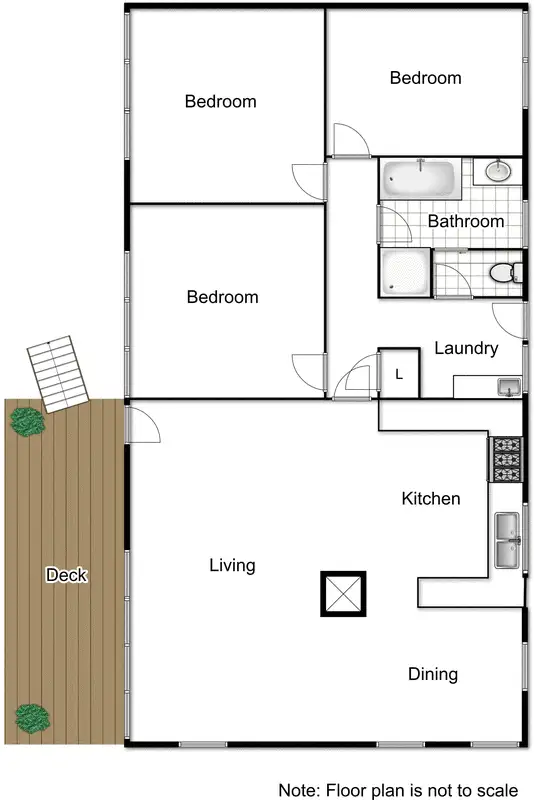 Floorplan of Homely house listing, 19 Edmondson Street, Campbell ACT 2612