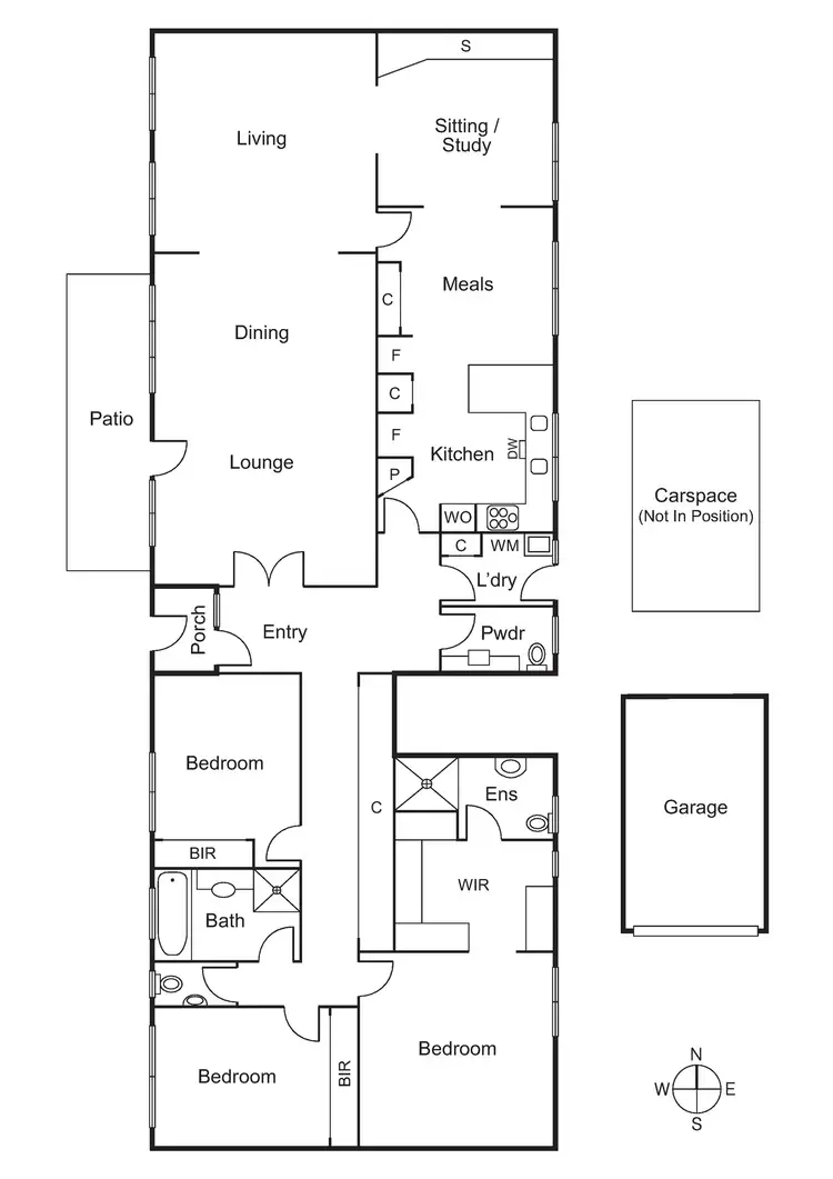 Floorplan of Homely apartment listing, 1/656 Inkerman Road, Caulfield North VIC 3161