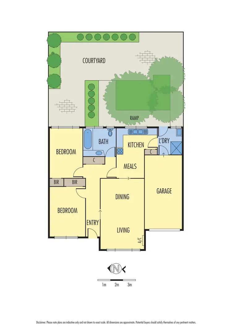 Floorplan of Homely unit listing, 3/69 Alexandra Street, Greensborough VIC 3088