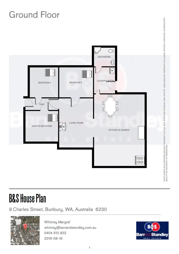 Floorplan of Homely house listing, 9 Charles Street, Bunbury WA 6230