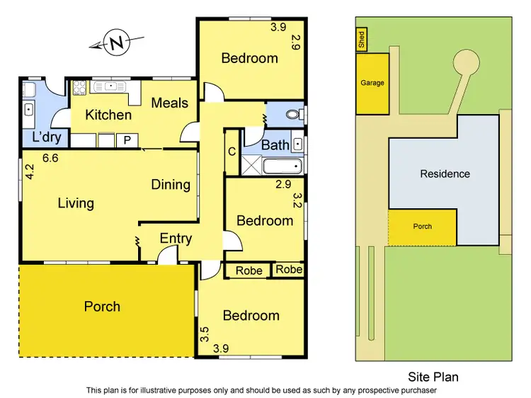 Floorplan of Homely house listing, 17 Dilkara Avenue, Bundoora VIC 3083