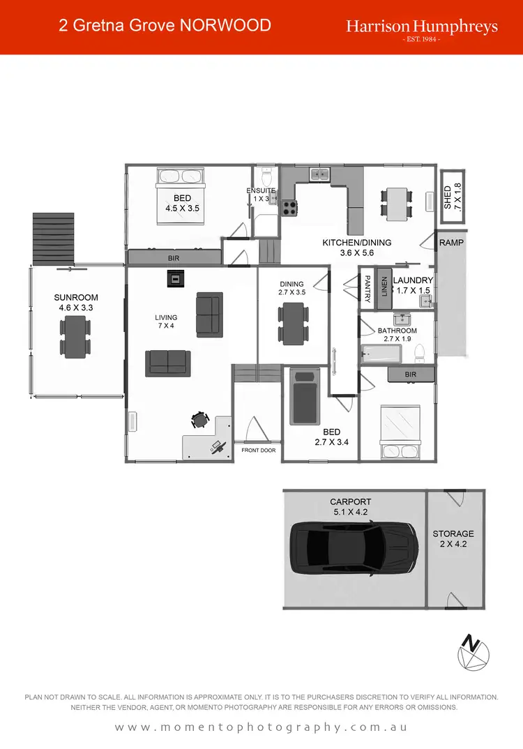 Floorplan of Homely house listing, 2 Gretna Grove, Norwood TAS 7250