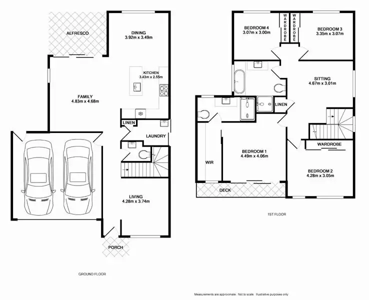 Floorplan of Homely house listing, 14 Alpine  Place, Carnes Hill NSW 2171