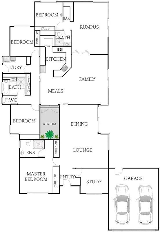 Floorplan of Homely house listing, 26 Ivo Whitton Circuit, Kambah ACT 2902