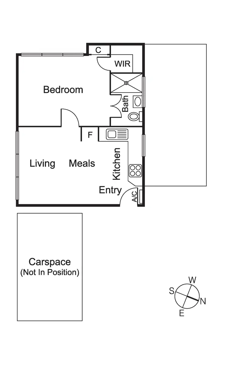 Floorplan of Homely apartment listing, 6/24-26 Park Crescent, Caulfield North VIC 3161