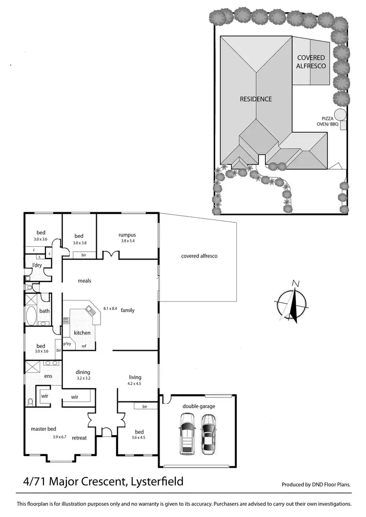 Floorplan of Homely house listing, 4/71 Major Crescent, Lysterfield VIC 3156