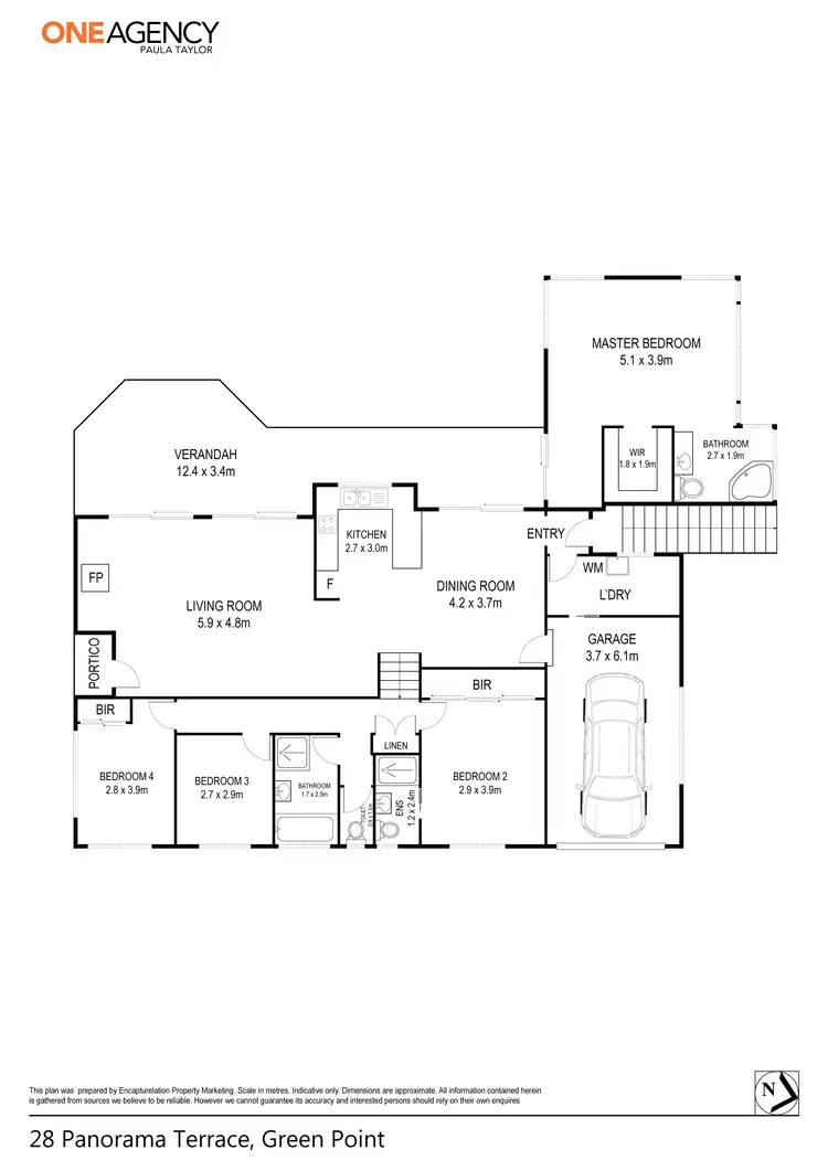 Floorplan of Homely house listing, 28 Panorama Terrace, Green Point NSW 2251