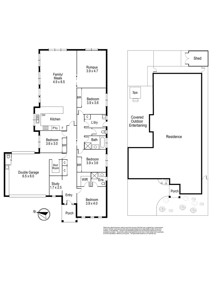 Floorplan of Homely house listing, 8 Ginninderry Grange, Mernda VIC 3754