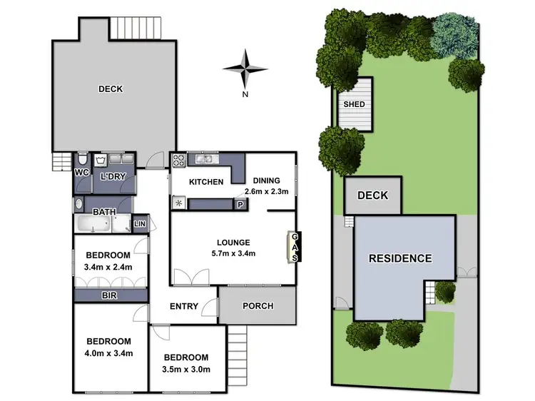 Floorplan of Homely house listing, 14 Dudley Street, Mitcham VIC 3132