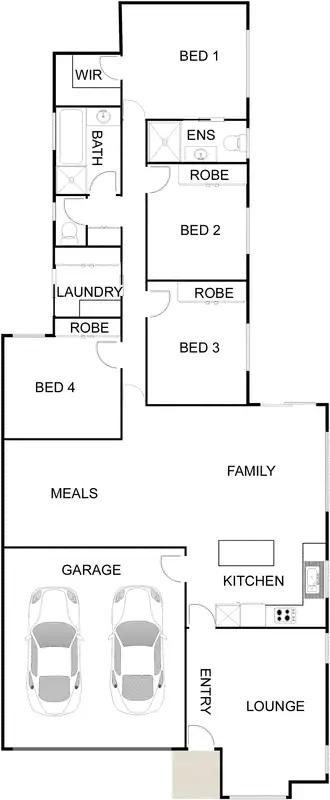 Floorplan of Homely house listing, 29 Rag Holmes Street, Macgregor ACT 2615