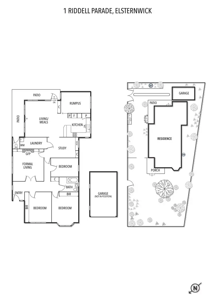 Floorplan of Homely house listing, 1 Riddell Parade, Elsternwick VIC 3185