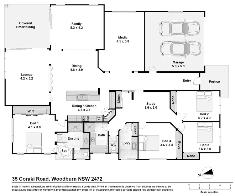 Floorplan of Homely house listing, 35 Woodburn Coraki Road, Woodburn NSW 2472