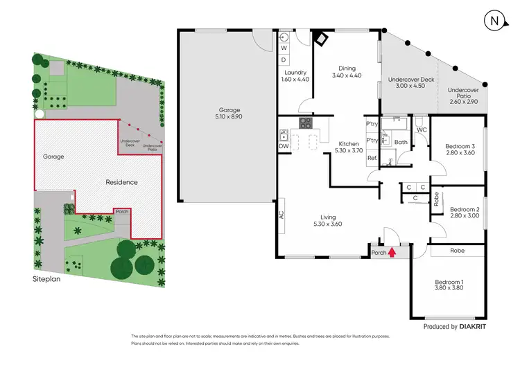 Floorplan of Homely house listing, 8 Cresta Court, Lalor VIC 3075