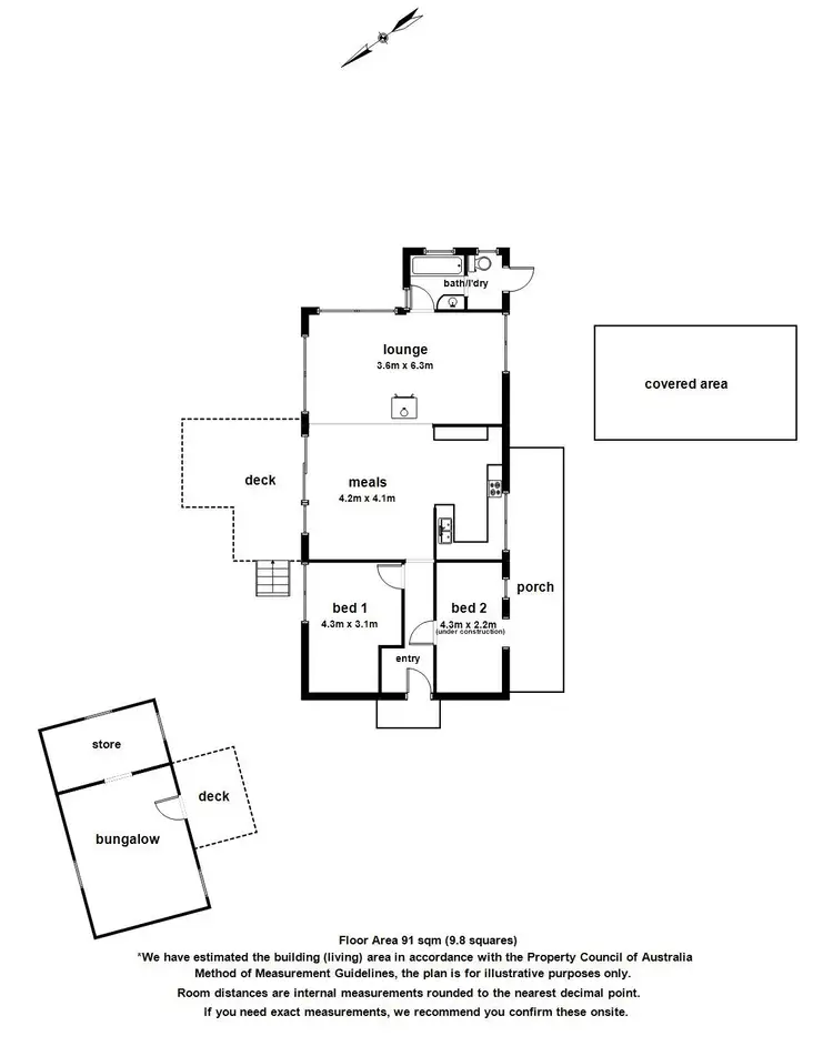 Floorplan of Homely house listing, 4 Acacia Court, Mcmahons Creek VIC 3799