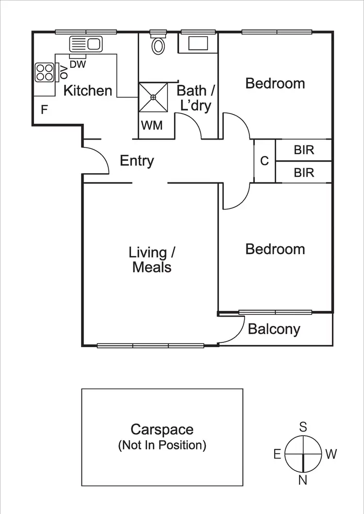 Floorplan of Homely apartment listing, 7/4 Rigby Avenue, Carnegie VIC 3163