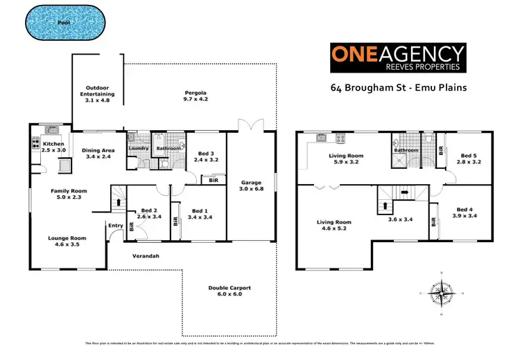 Floorplan of Homely house listing, 64 Brougham Street, Emu Plains NSW 2750