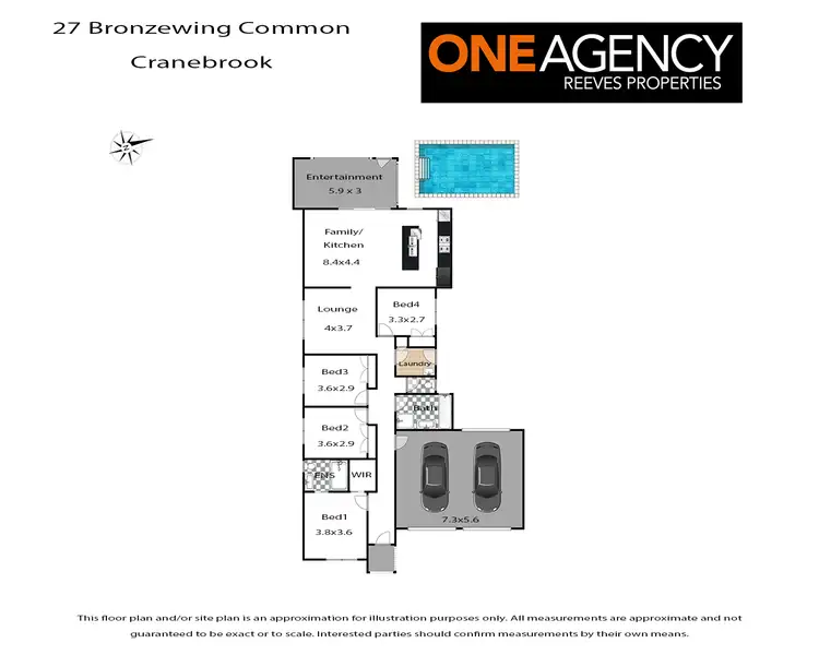 Floorplan of Homely house listing, 27 Bronzewing Common, Cranebrook NSW 2749