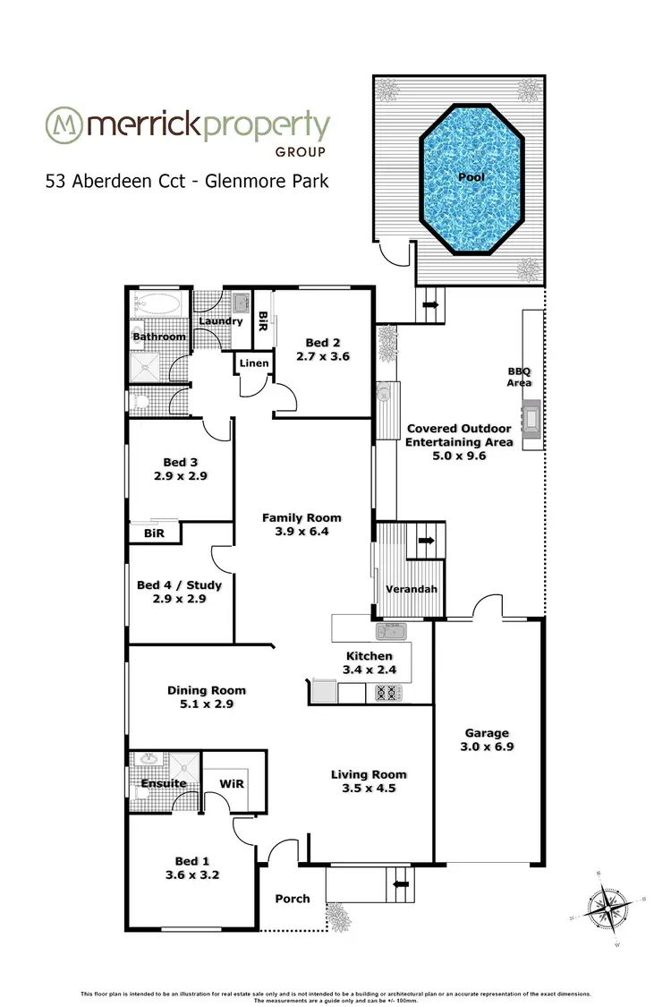 Floorplan of Homely house listing, 53 Aberdeen Circuit, Glenmore Park NSW 2745