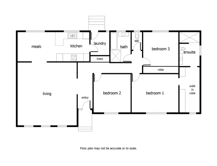 Floorplan of Homely house listing, 1/110 Mawson Drive, Mawson ACT 2607