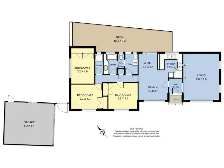 Floorplan of Homely house listing, 98 Sasses Avenue, Bayswater VIC 3153