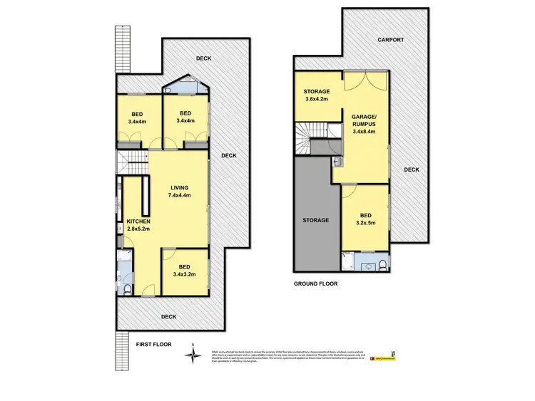 Floorplan of Homely house listing, 7 Cartra Crescent, Kennett River VIC 3234
