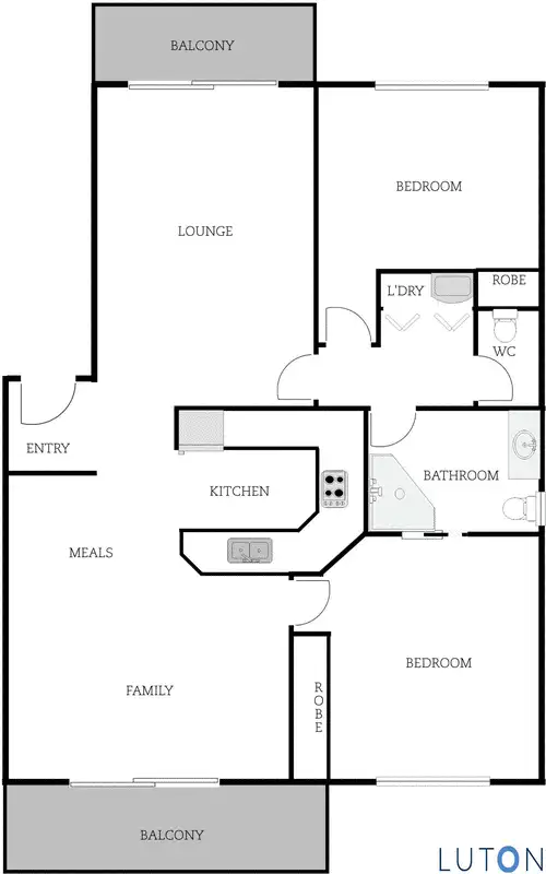 Floorplan of Homely apartment listing, 10/11 Tenison Woods Circuit, Bonython ACT 2905