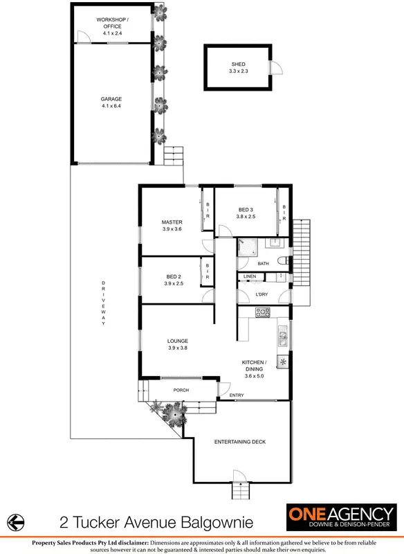 Floorplan of Homely house listing, 2 Tucker Avenue, Balgownie NSW 2519