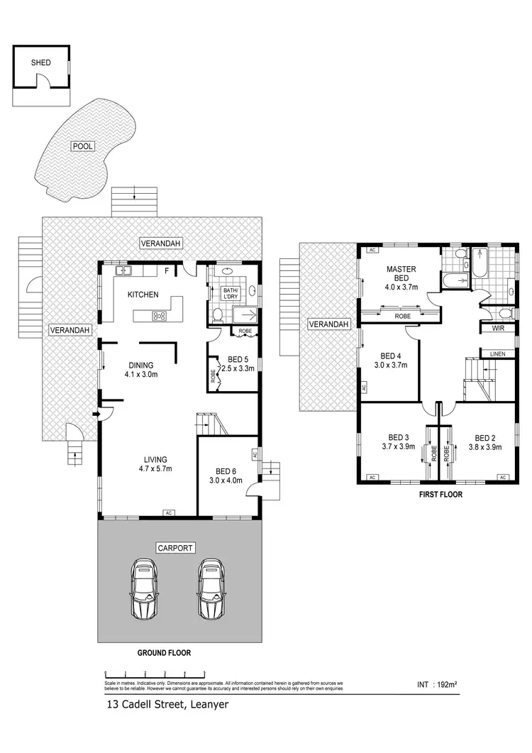 Floorplan of Homely house listing, 13 Cadell Street, Leanyer NT 812