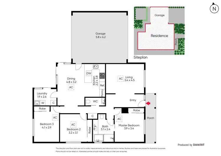 Floorplan of Homely house listing, 20 Nuthall Way, Epping VIC 3076