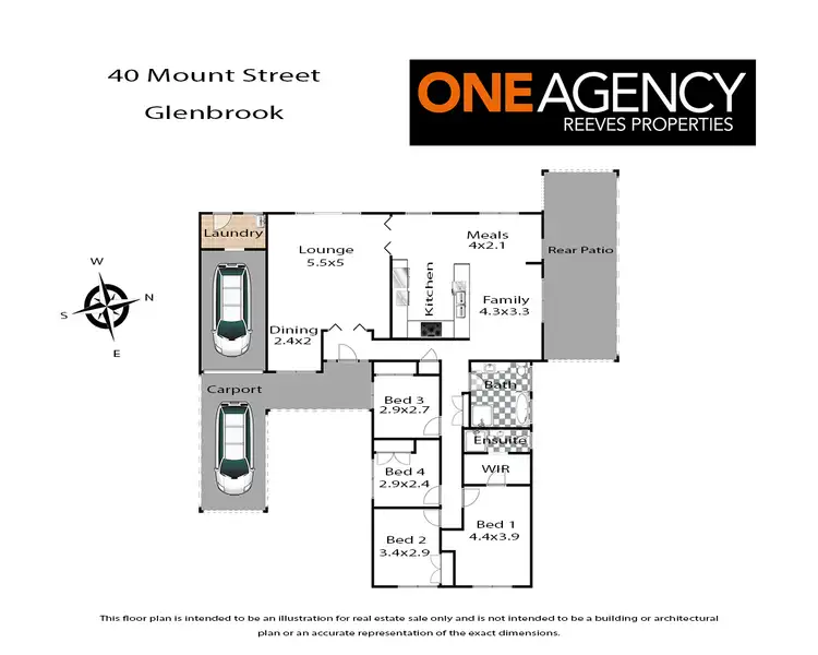 Floorplan of Homely house listing, 40 Mount Street, Glenbrook NSW 2773