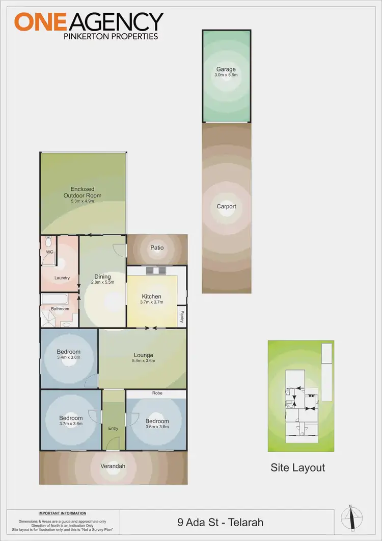 Floorplan of Homely house listing, 9 Ada Street, Telarah NSW 2320