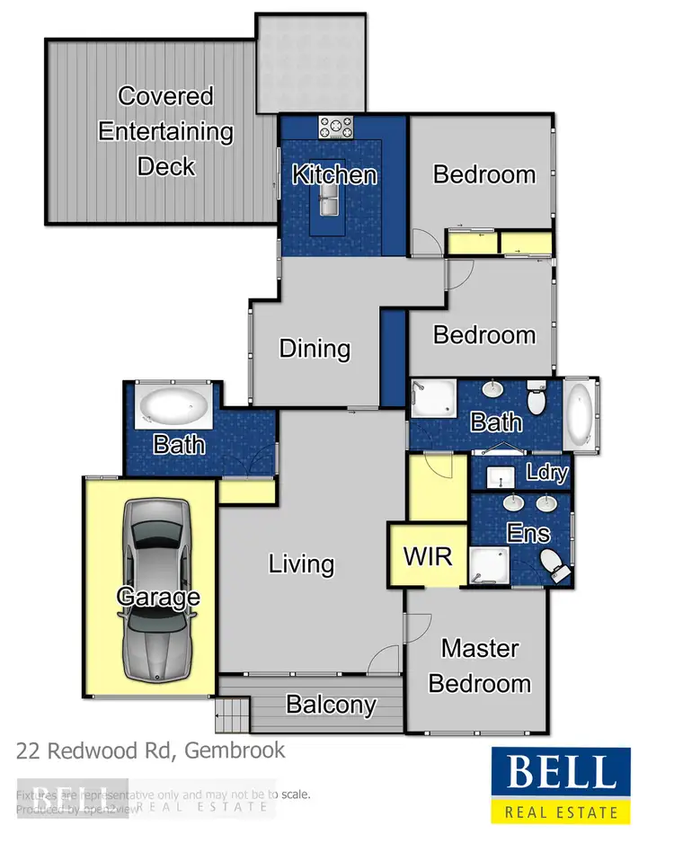 Floorplan of Homely house listing, 22 Redwood Road, Gembrook VIC 3783