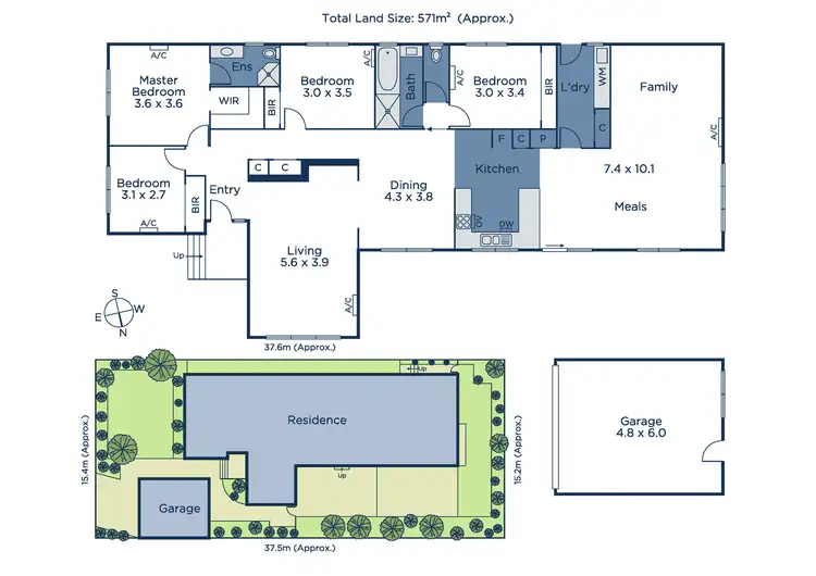Floorplan of Homely house listing, 62 Percy Street, Mitcham VIC 3132