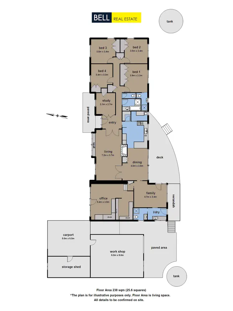 Floorplan of Homely house listing, 6 Ridge Road, Kallista VIC 3791