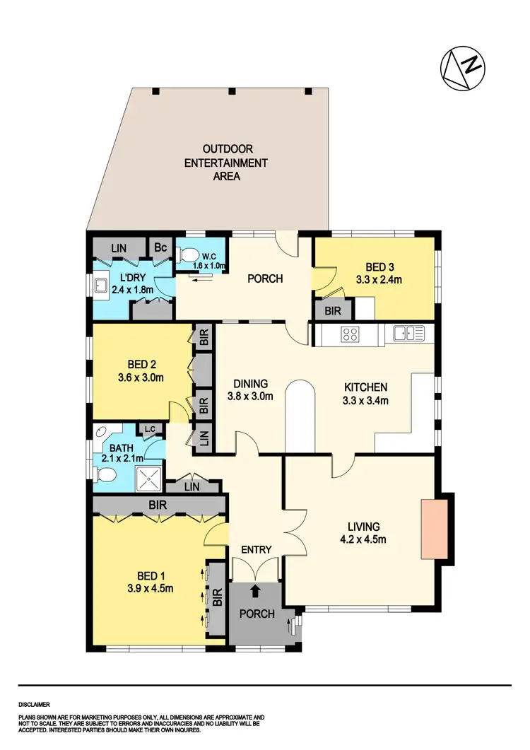 Floorplan of Homely house listing, 20 Shelley Street, Wendouree VIC 3355