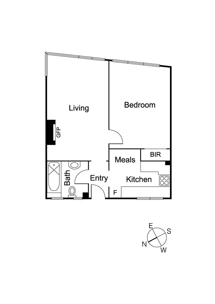 Floorplan of Homely apartment listing, 34/53 Balaclava Road, St Kilda East VIC 3183