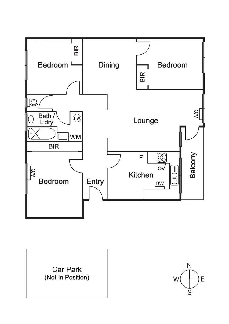 Floorplan of Homely apartment listing, 4/28 Clarence Street, Elsternwick VIC 3185