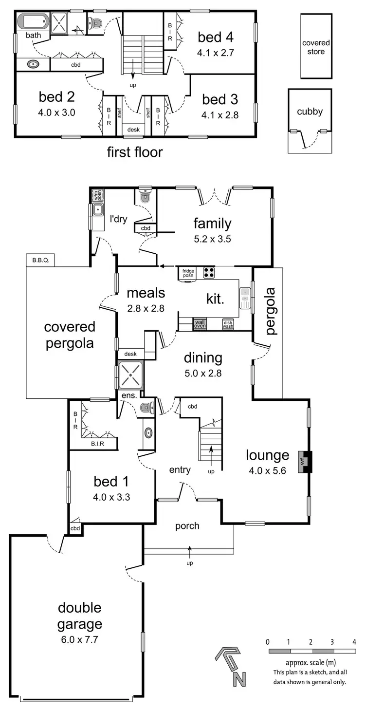 Floorplan of Homely house listing, 5 Macrobertson Street, Templestowe Lower VIC 3107
