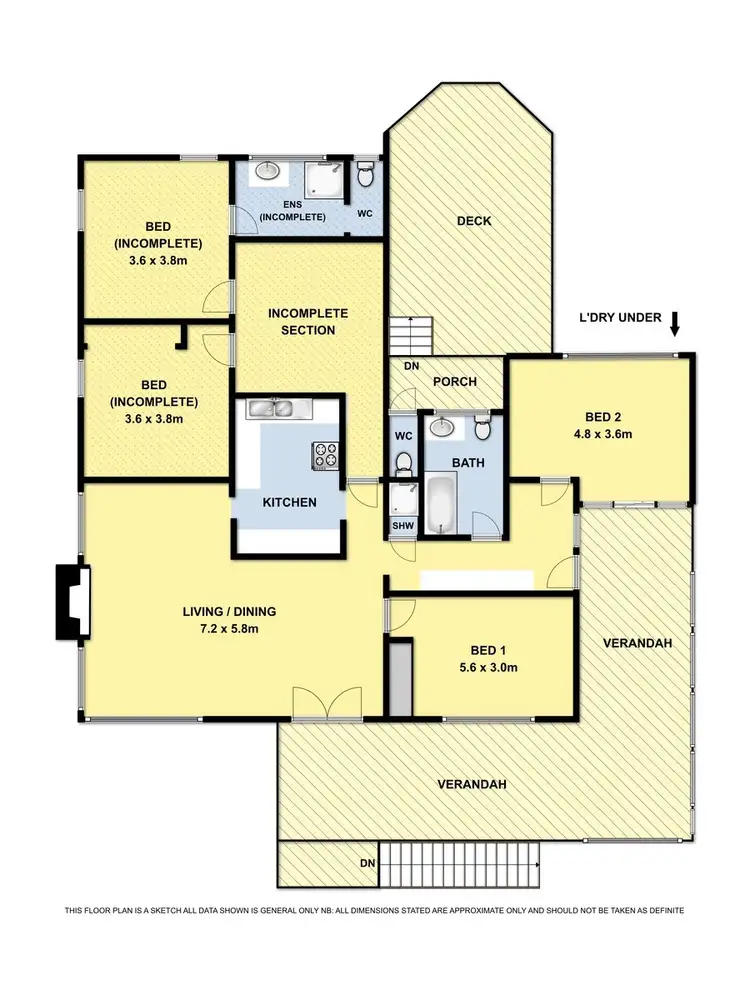 Floorplan of Homely house listing, 13 Murray Street, Anglesea VIC 3230