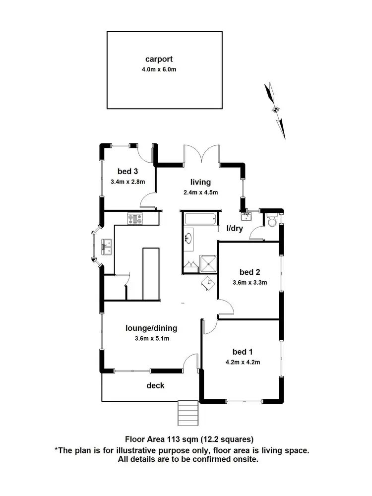 Floorplan of Homely house listing, 10 Herbert Street, Yarra Junction VIC 3797