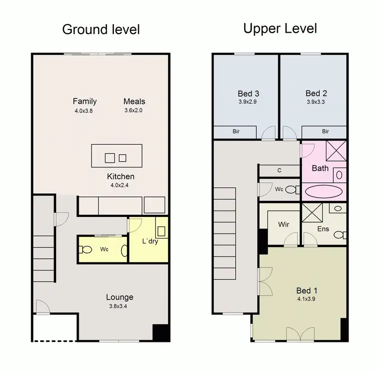 Floorplan of Homely house listing, 25 Sunline Avenue, Alfredton VIC 3350