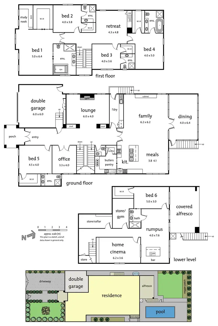 Floorplan of Homely house listing, 1 Prowse Avenue, Balwyn VIC 3103