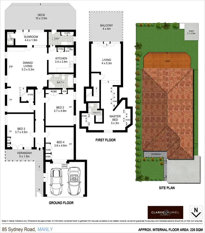 Floorplan of Homely house listing, 85 Sydney Road, Manly NSW 2095