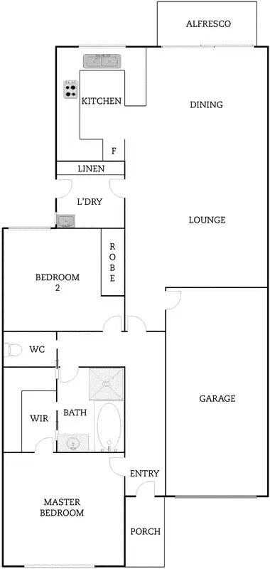 Floorplan of Homely house listing, 23/42 Lhotsky Street, Charnwood ACT 2615