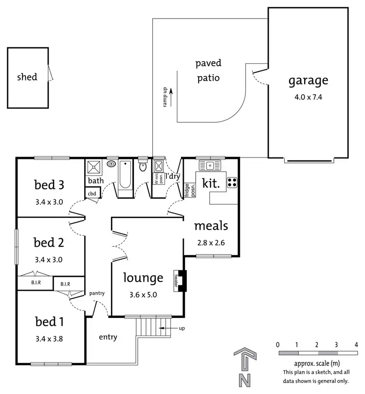 Floorplan of Homely house listing, 7 Yarran Grove, Bayswater VIC 3153