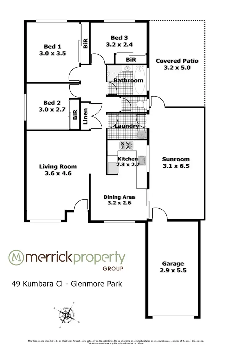 Floorplan of Homely house listing, 49 Kumbara Close, Glenmore Park NSW 2745