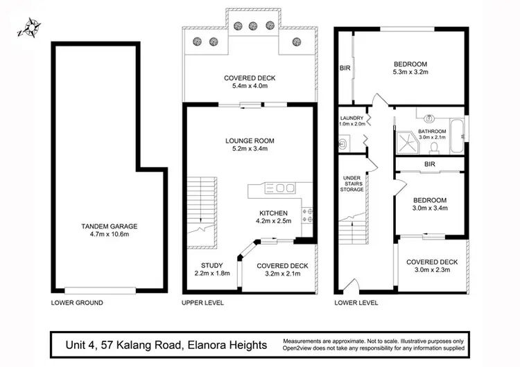 Floorplan of Homely apartment listing, 4/57 Kalang Road, Elanora Heights NSW 2101