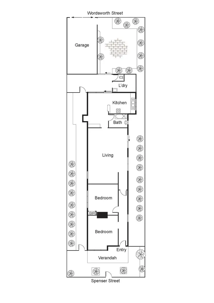 Floorplan of Homely house listing, 73 Spenser Street, St Kilda VIC 3182